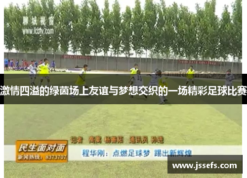激情四溢的绿茵场上友谊与梦想交织的一场精彩足球比赛